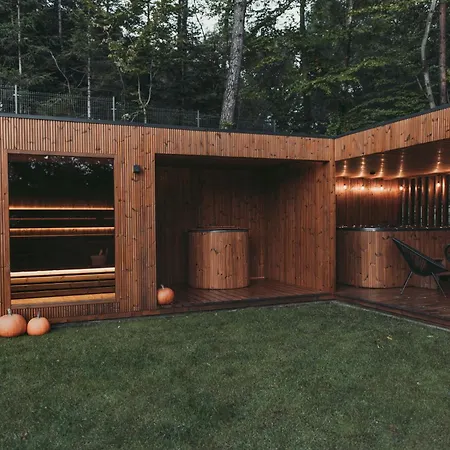 W Szczerym Lesie - Z Sauna I Jacuzzi W Lesie Nad Jeziorem Mucharskim * Dabrowka (Wadowice)